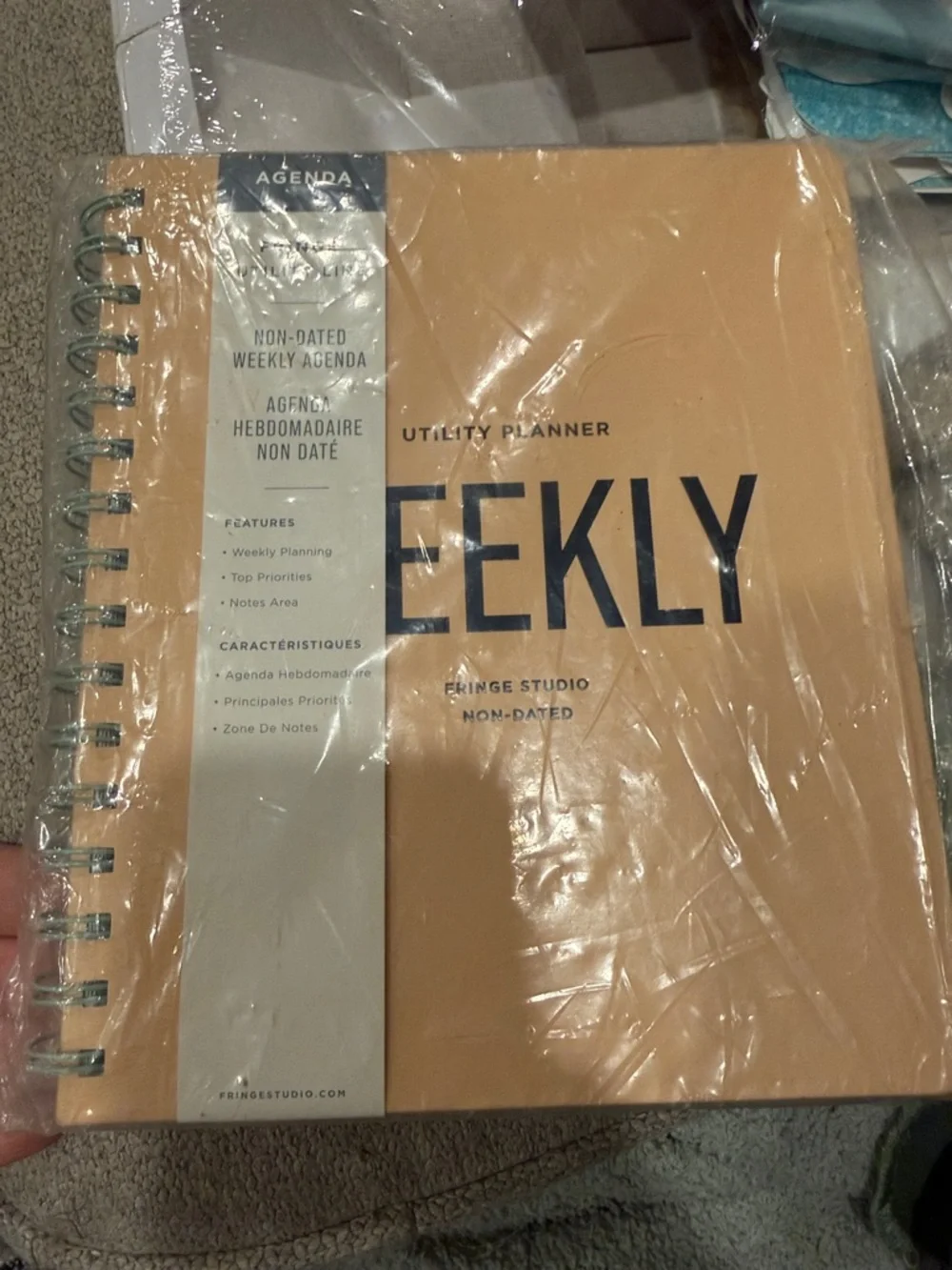 5/$25 Fringe Studio Weekly Planner (Non-dated)